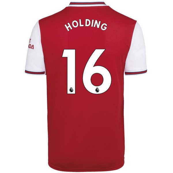 Camiseta Arsenal NO.16 Holding 1ª Kit 2019 2020 Rojo